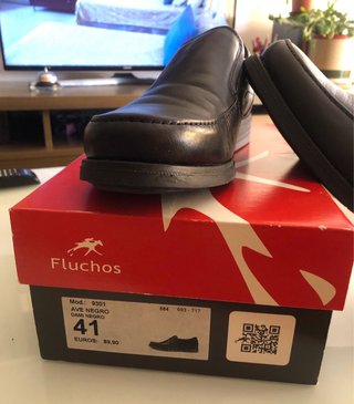 Zapatos Fluchos Talla 41 Negros