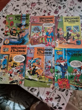 Tebeos mortadelo y filemon