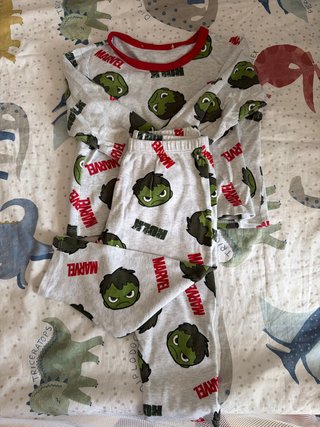 Pijama Marvel Hulk 3 años