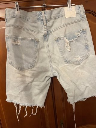 Bershka Vaqueros Rotos Azul Claro