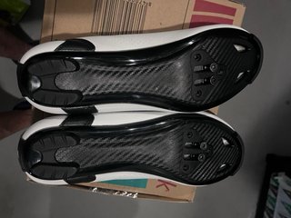 Zapatillas Ciclismo Carretera Blancas