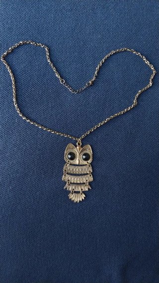 Colgante Búho Móvil con Cadena