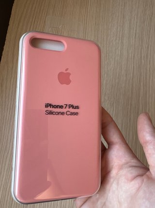 Cover in silicone per iPhone 7 Plus e 8 Plus Apple Rosa