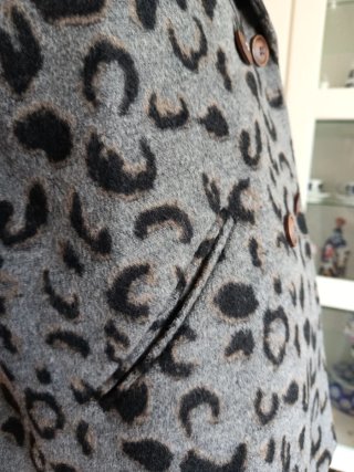 Chaqueta Estampado Leopardo