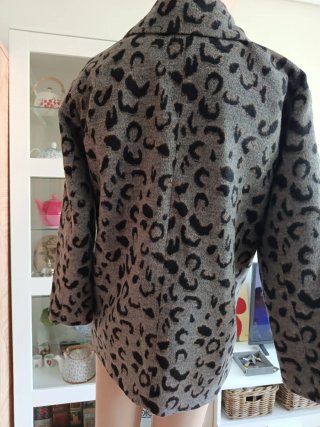 Chaqueta Estampado Leopardo