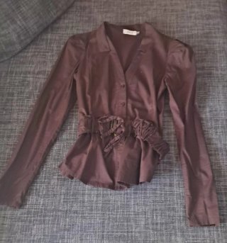 Camisa Kira Talla 36 Marrón Mujer