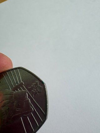 Moneda 50 Pence Londres 2012 Boxeo- UK Reino Unido