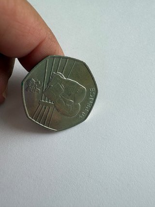 Moneda 50 Pence Londres 2012 Boxeo- UK Reino Unido