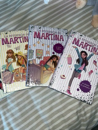 Libros de la diversión de Martina 1,3,4,8,9,10