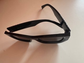 Gafas de sol Miu Miu negras y plateadas