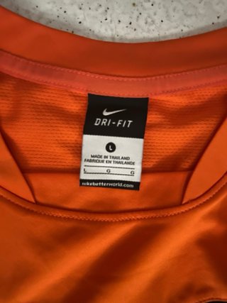 Maglietta Nike Dri-FIT Arancione L