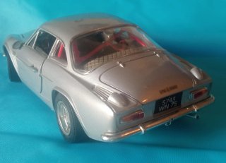 Maqueta Renault Alpine A110 Plata
