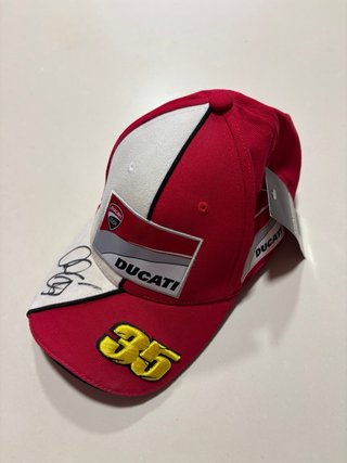 Gorra Moto GP Ducati Crutchlow Firmada