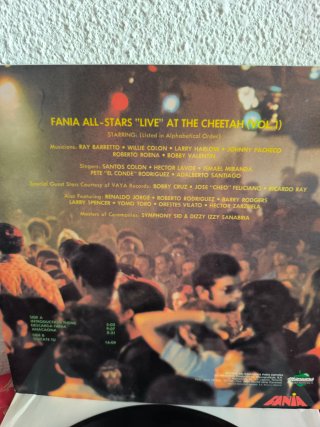 Fania All-Stars, Live At The Cheetah (Vol 1) Salsa