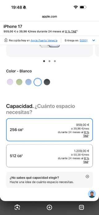 Iphone 17 256GB//NUEVO!!GARANTÍA!!CAMBIOS!!