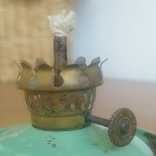 Quinqué Lámpara Aceite Vintage Inglesa
