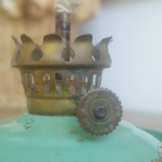 Quinqué Lámpara Aceite Vintage Inglesa