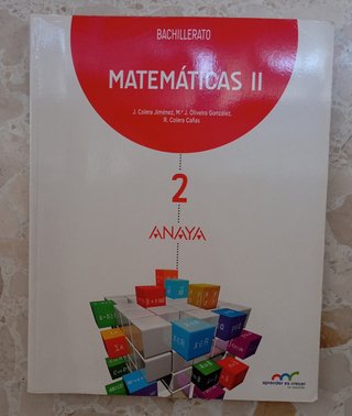 Matemáticas II 2 Bachillerato