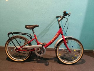Bicicleta infantil roja Orion
