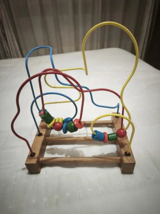 Lote de Laberinto de Cuentas Andreu Toys+2 Puzzles