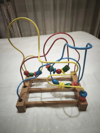 Lote de Laberinto de Cuentas Andreu Toys+2 Puzzles