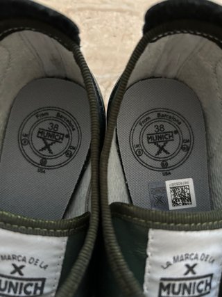Zapatillas Munich Verdes Deportivas