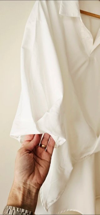 Blusa Shein Talla L Blanca