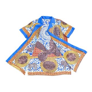Camicia Vintage Christian Dior Animalier Barocco