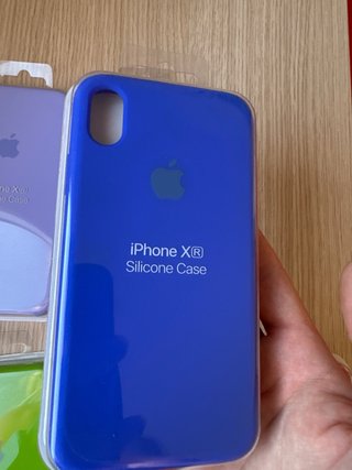 Fundas Silicona iPhone XR Apple varios colores