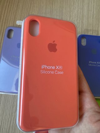 Fundas Silicona iPhone XR Apple varios colores