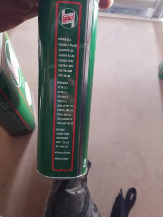 Castrol EP 90 Aceite Transmisión sae 90