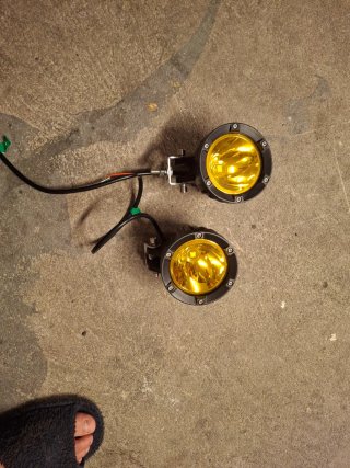 Luces Antiniebla LED Todoterreno Amarillas