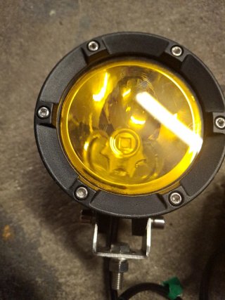 Luces Antiniebla LED Todoterreno Amarillas