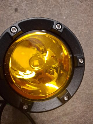Luces Antiniebla LED Todoterreno Amarillas