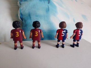 Lote Playmobil Futbolistas Italianos