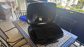 Baúl trasero Honda blanco