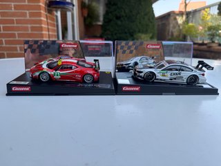Coche Scalextric Ferrari y BMW  | PACK|