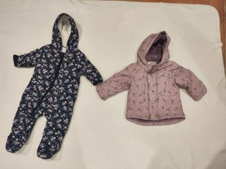 Conjunto nieve niña 6-12 meses