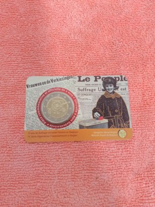 Moneda Bélgica 2023 2 Euro Conmemorativa