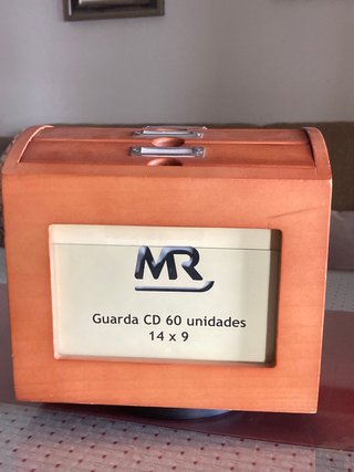 Porta CD Madera MR Guarda 60 Unidades