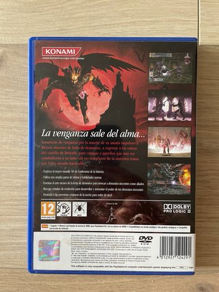 Castlevania: Curse of Darkness PS2 PAL España