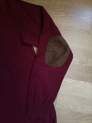Jersey Solera Hombre burdeos