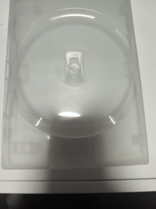Carcasa para disco transparente