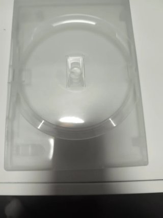 Carcasa para disco transparente