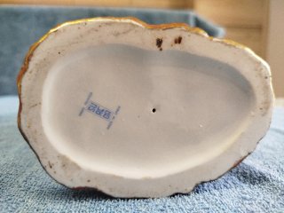 Figura de arlequín en porcelana de Sureda.