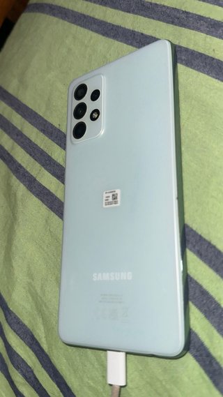 Galaxy A73 Teléfono Samsung Gris/Plateado 128GB
