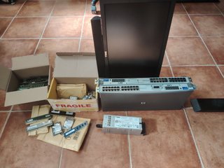 Rack de Servidores + x14 Dell R710, Ram, Cpus, etc