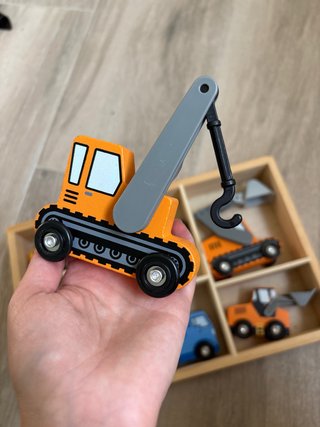 Juego de 7 máquinas de construcción de madera