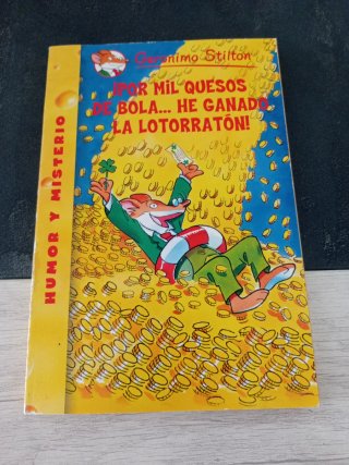4 libros de Gerónimo Stilton
