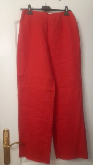 Pantalón mujer rojo Talla 40